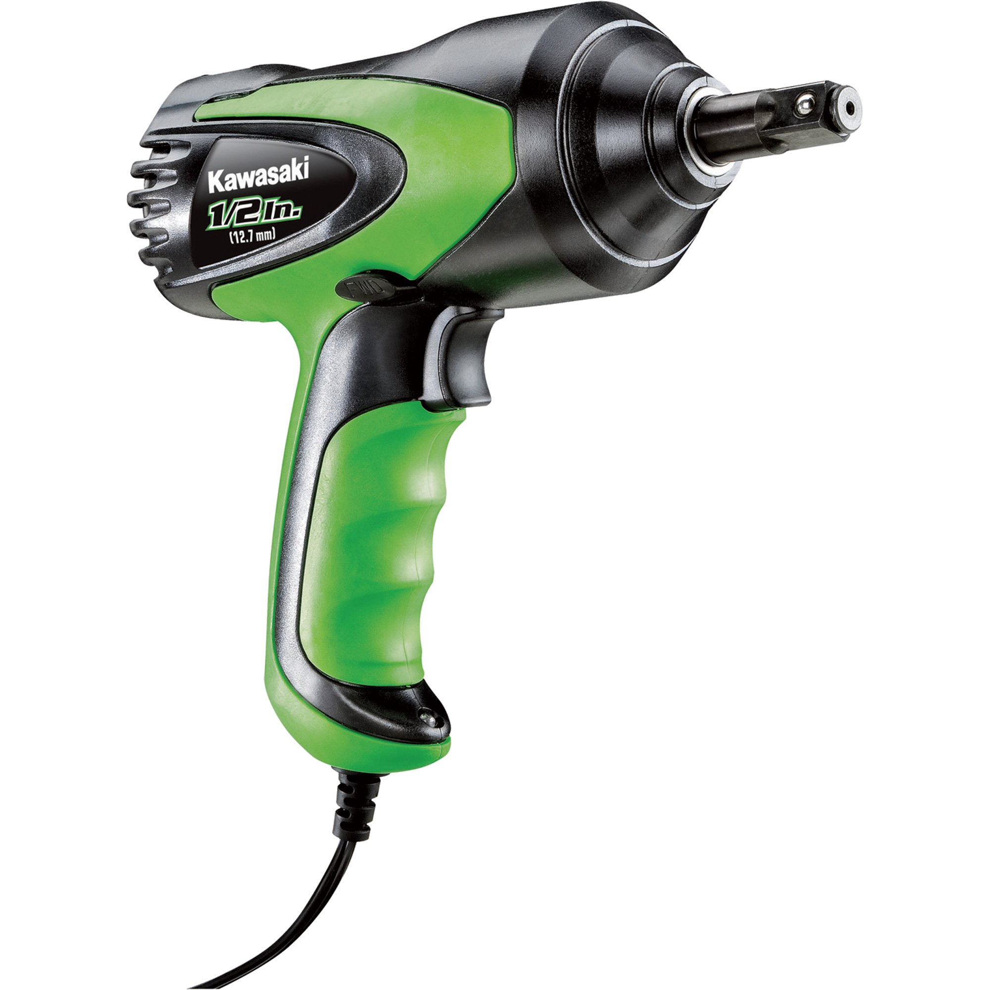 Kawasaki 12 Volt DC Electric Roadside Impact Wrench Kit — 1/2in. Drive, Model# 841337